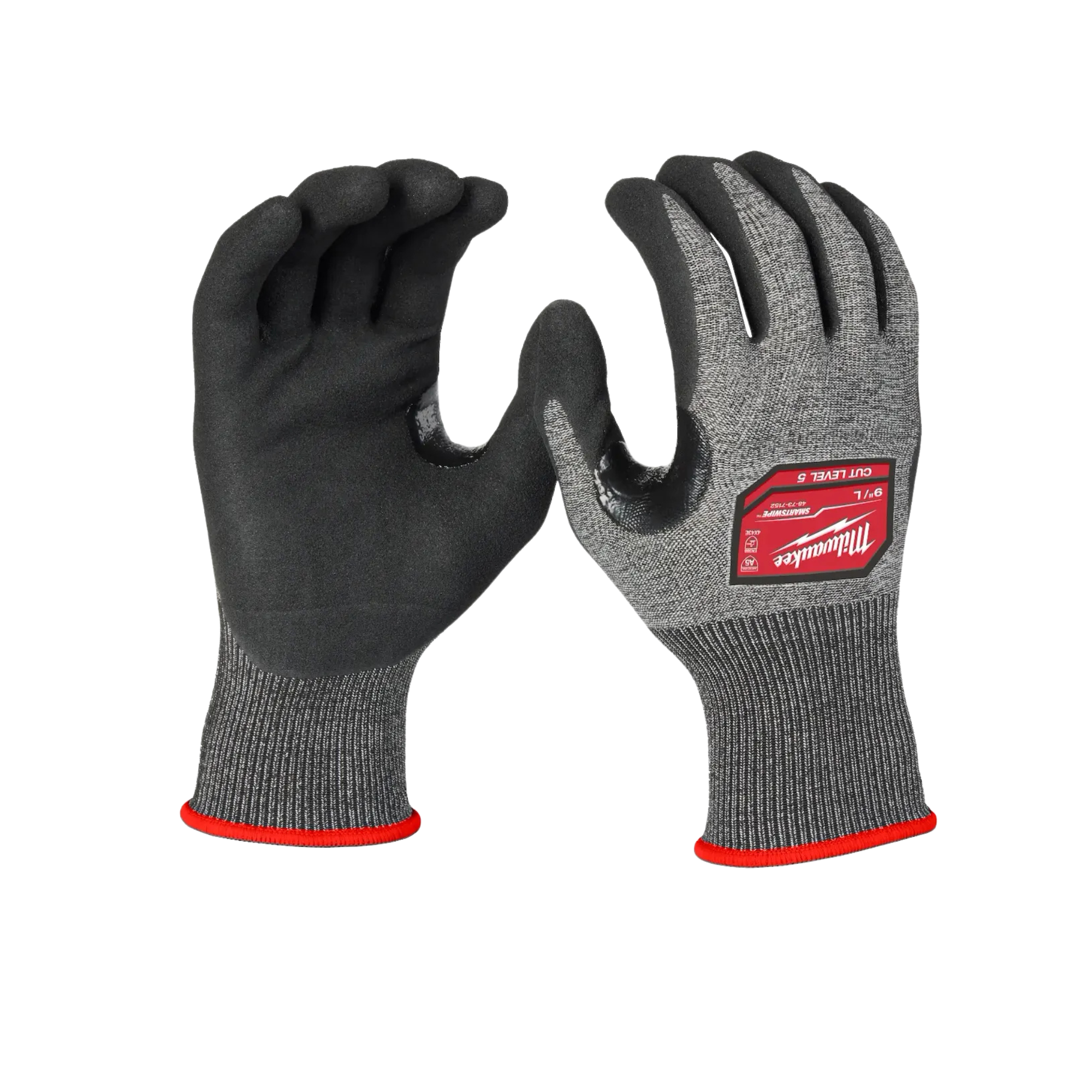 Milwaukee Cut Level 5 High-Dexterity Nitrile Dipped Gloves from Columbia Safety
